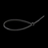 Lexman Cable Tie Pack of 100 Pieces 20cm x 0.35cm - Black